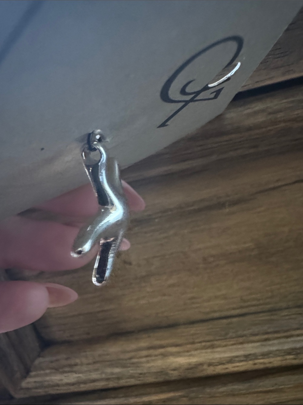 Silver Starfish Necklace Pendant - Picture 4 of 4